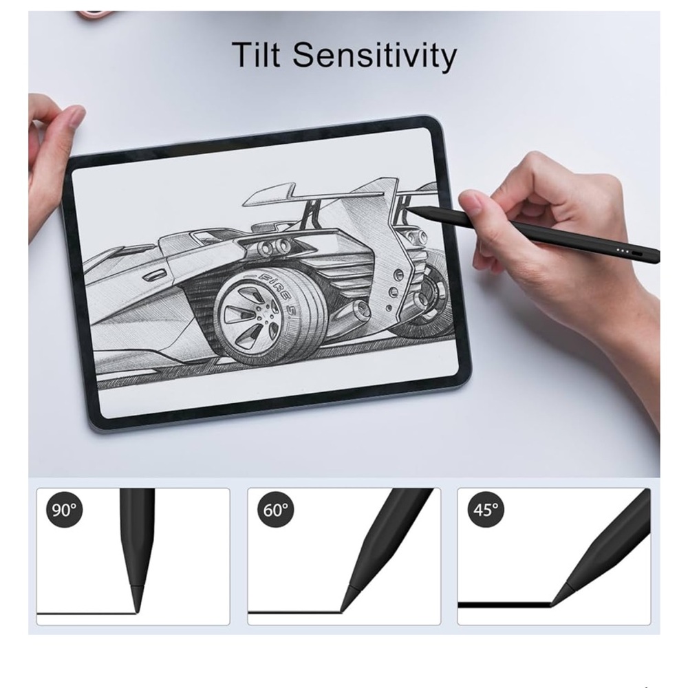 Stylus Pen for iPad 13min Fast Charge Palm Rejection Tilt Sensitivity - Picture 9 of 9